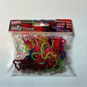 Silly Bandz Elastic Silicone Bracelets MARVEL HEROES shapes Bands  PARTY Favors